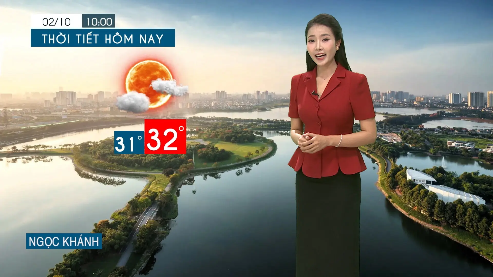 Dự báo thời tiết tối | 02/10/2025